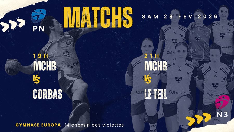 Ce week-end : venez les encourager !