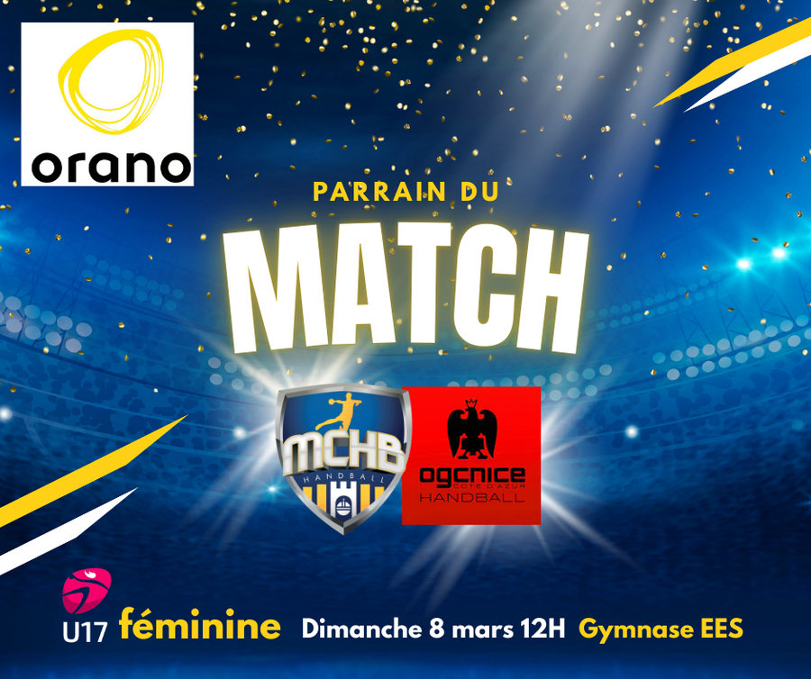 Prochain match parrainé !