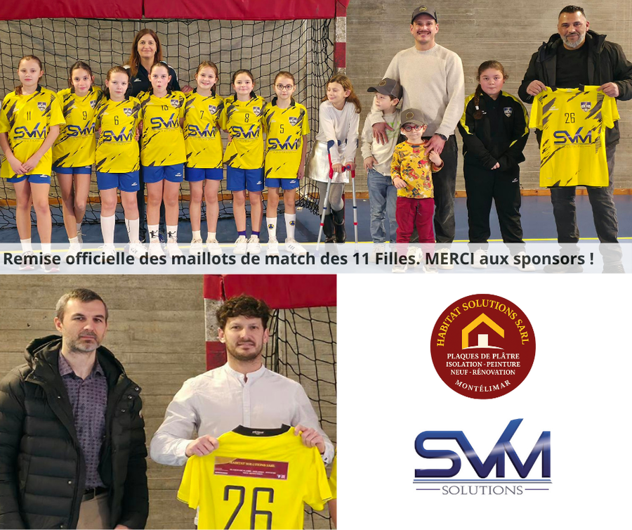 Merci à nos sponsors des - 11 filles
